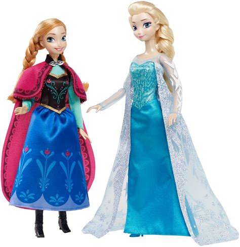 elsa and ana dolls